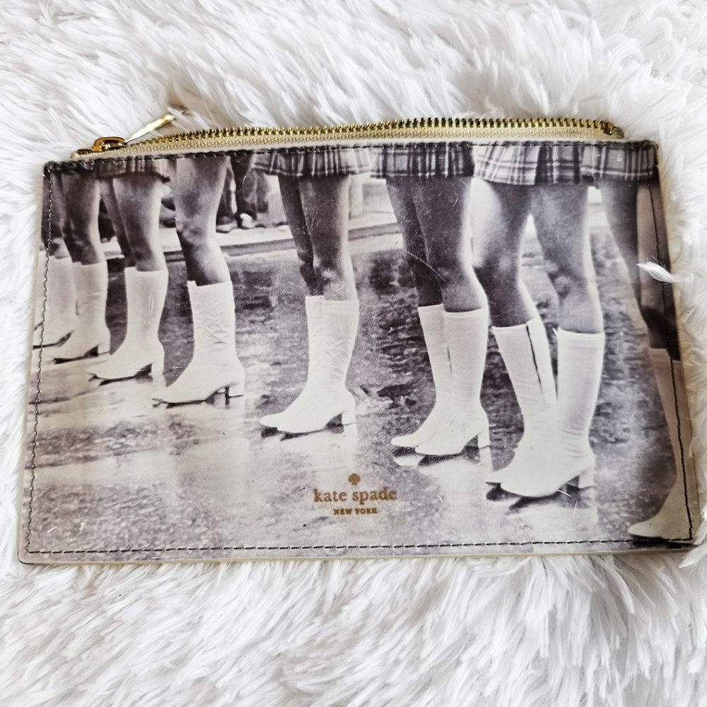 Kate Spade "Kick up your heels" Makeup Bag